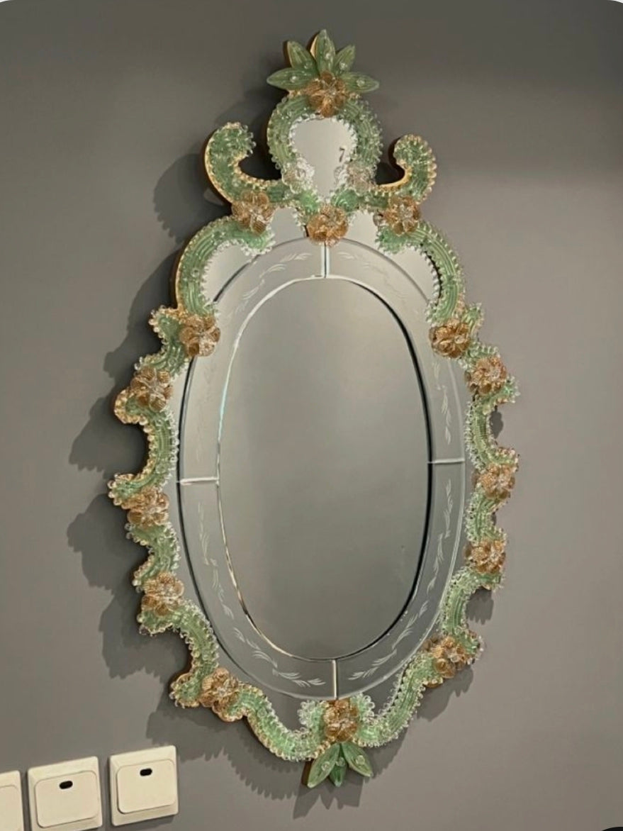 Verde Murano Elegance Mirror