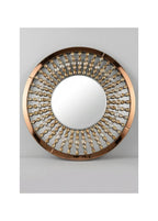 Aura Crystal Sunburst Mirror