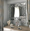 Venetian-style tangled designer wall mirror