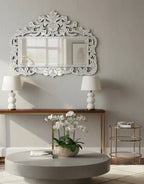 Aura Etched Crown Mirror
