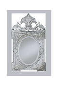 Ornate Crest Mirror