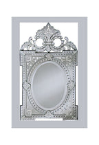 Ornate Crest Mirror