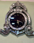 Venetian-style mirror clock design