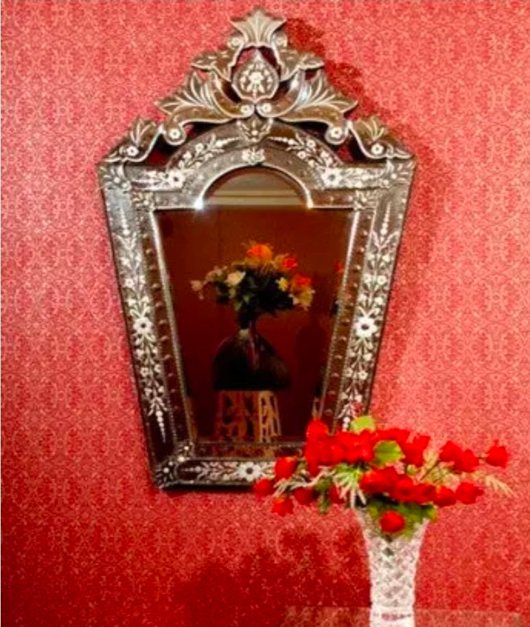 Baroque Crown Venetian Mirror