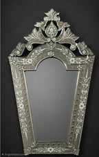 Baroque Crown Venetian Mirror