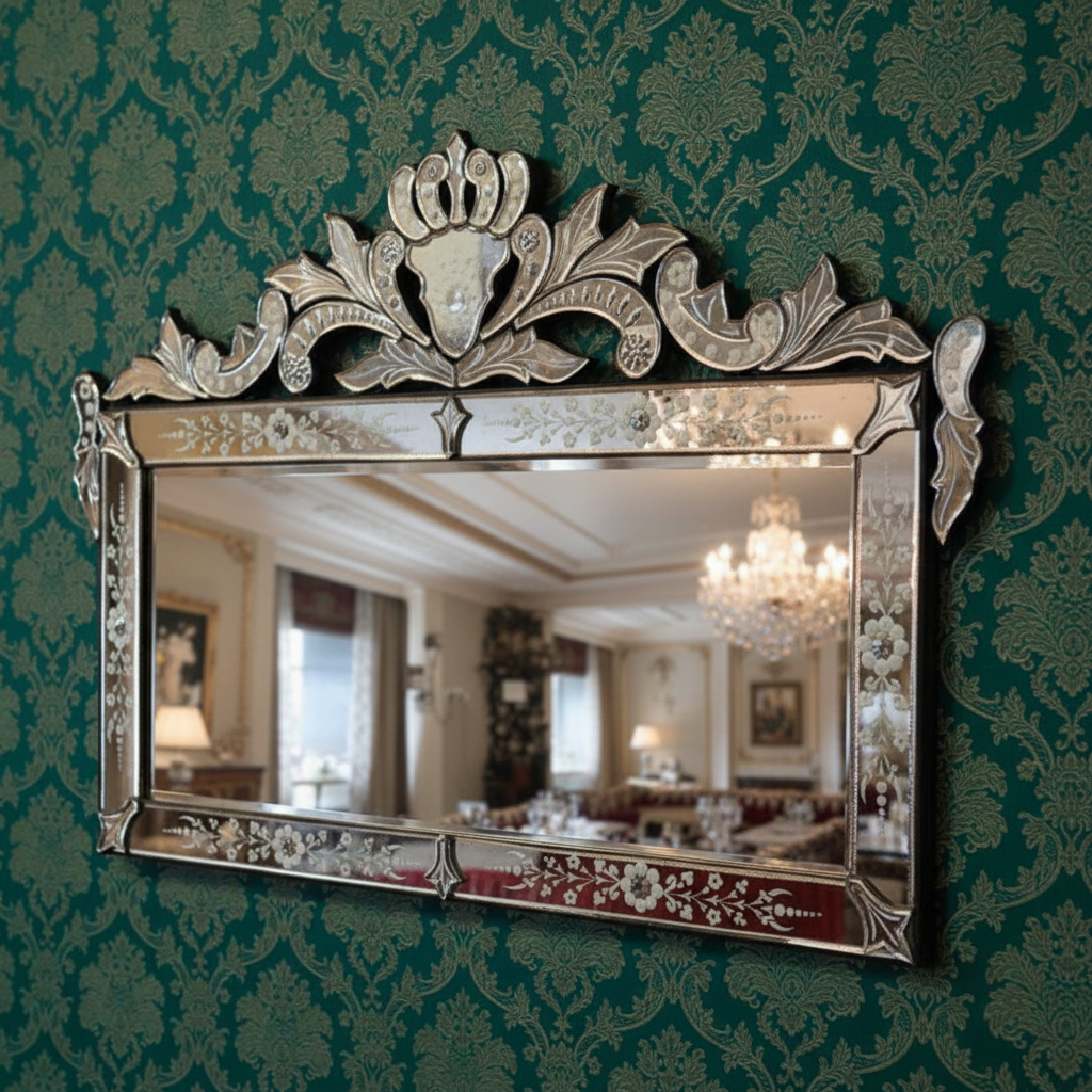 Elegant Venetian Wall Mirror