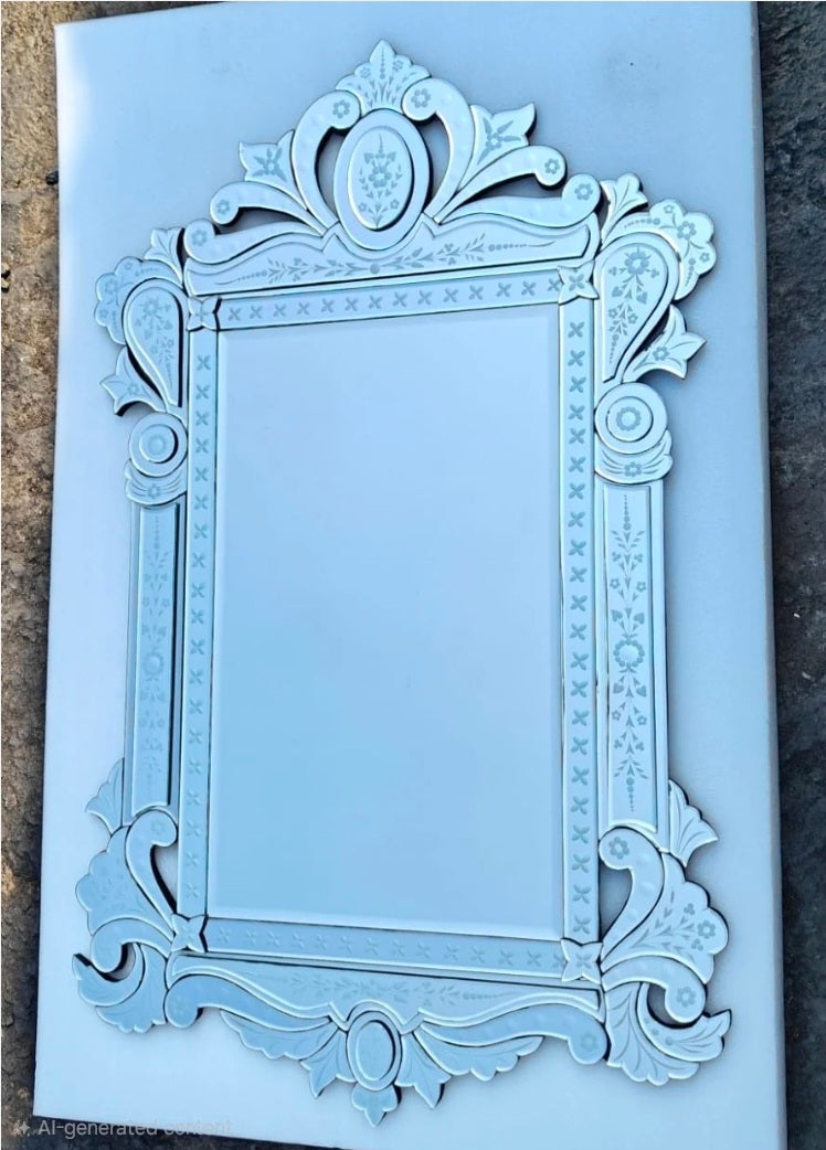 The Silhouette Etched Vanity Mirror