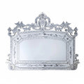 Venetian Etched Glass Wall Mirror