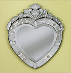 Heart-Shaped Venetian Mirror